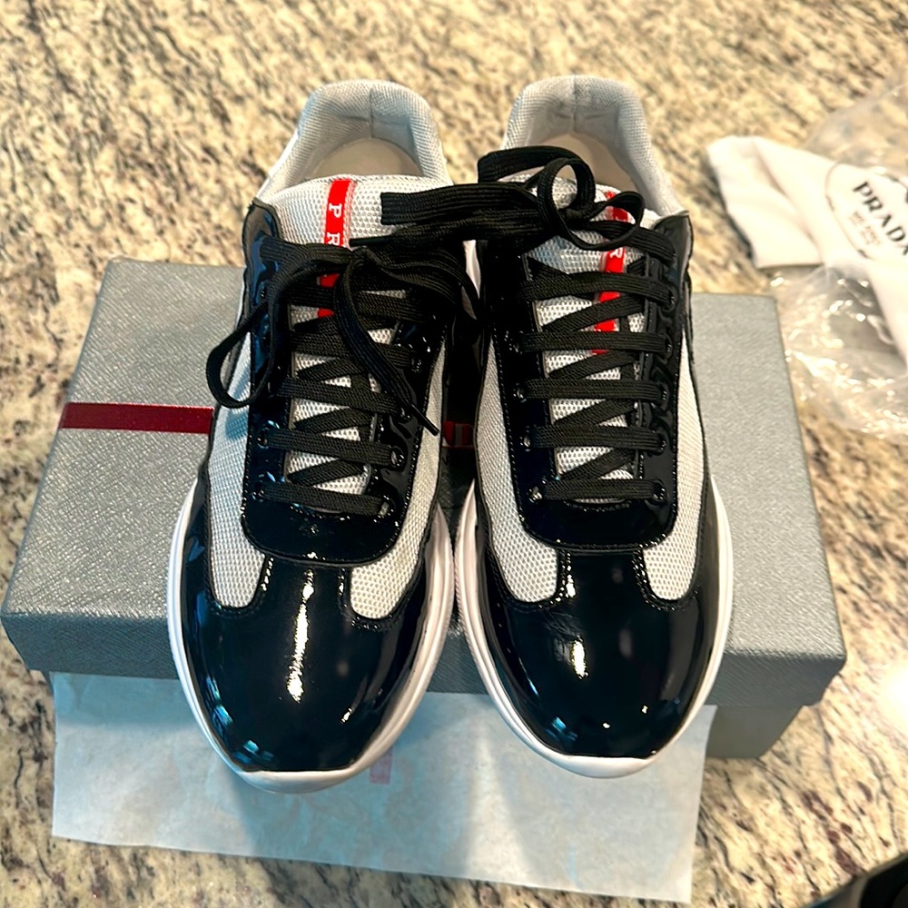 Size 12 Mens Prada American cup Sneakers